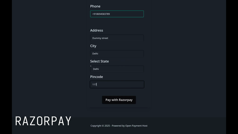 Razorpay automatic payment gateway routing demo